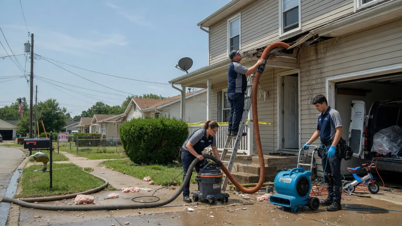 Water Damage Restoration in Ludell, KS near me